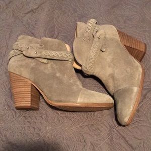 Rag and Bone Suede Booties